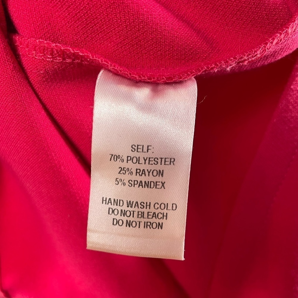 Lulus Aylin Tie-Front Sleeveless‎ Mini Dress in Fuchsia Size Small - Picture 5 of 8